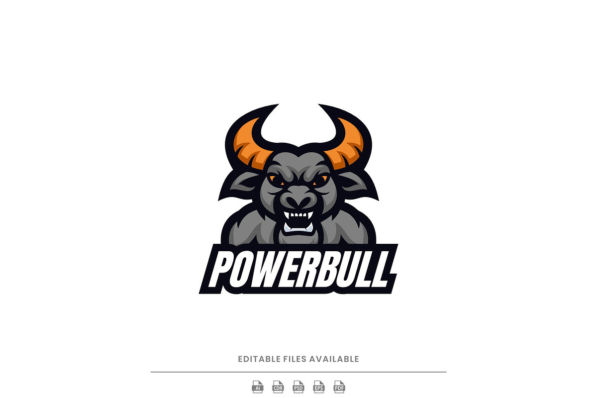 Bull Mascot Logo Design, a Branding & Logo Template by Artnivora.Std