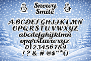 Snowy Smile – Playful Winter Script, a Script Font by cocodesign (Thumbnail 2 of 7)