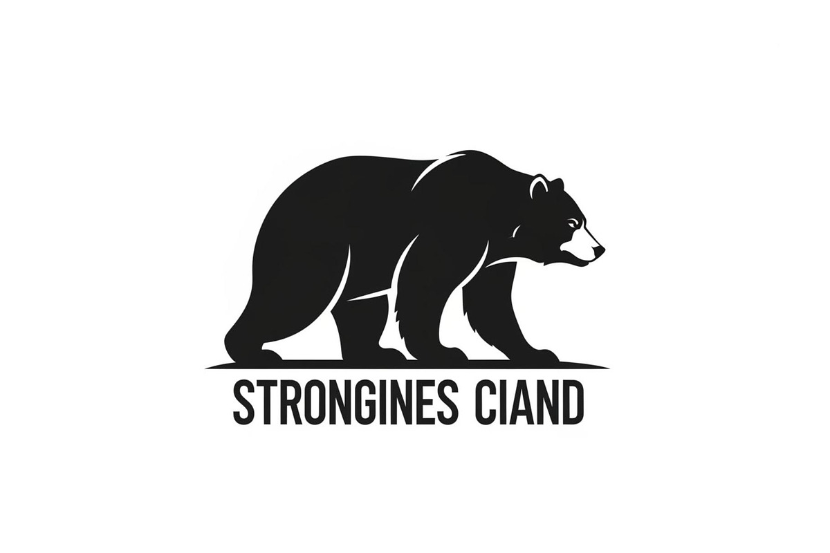 Nature Wildlife Bear Silhouette Bund, an Illustration by Designs_River (Photo 40 of 51)