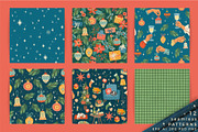 Merry Christmas! Vector collection, a Decorative Illustration by Nadia Grapes (Thumbnail 6 of 11)