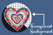Valentines Day Heart Png, an Illustration by Canvas Craft (Thumbnail 2 of 6)