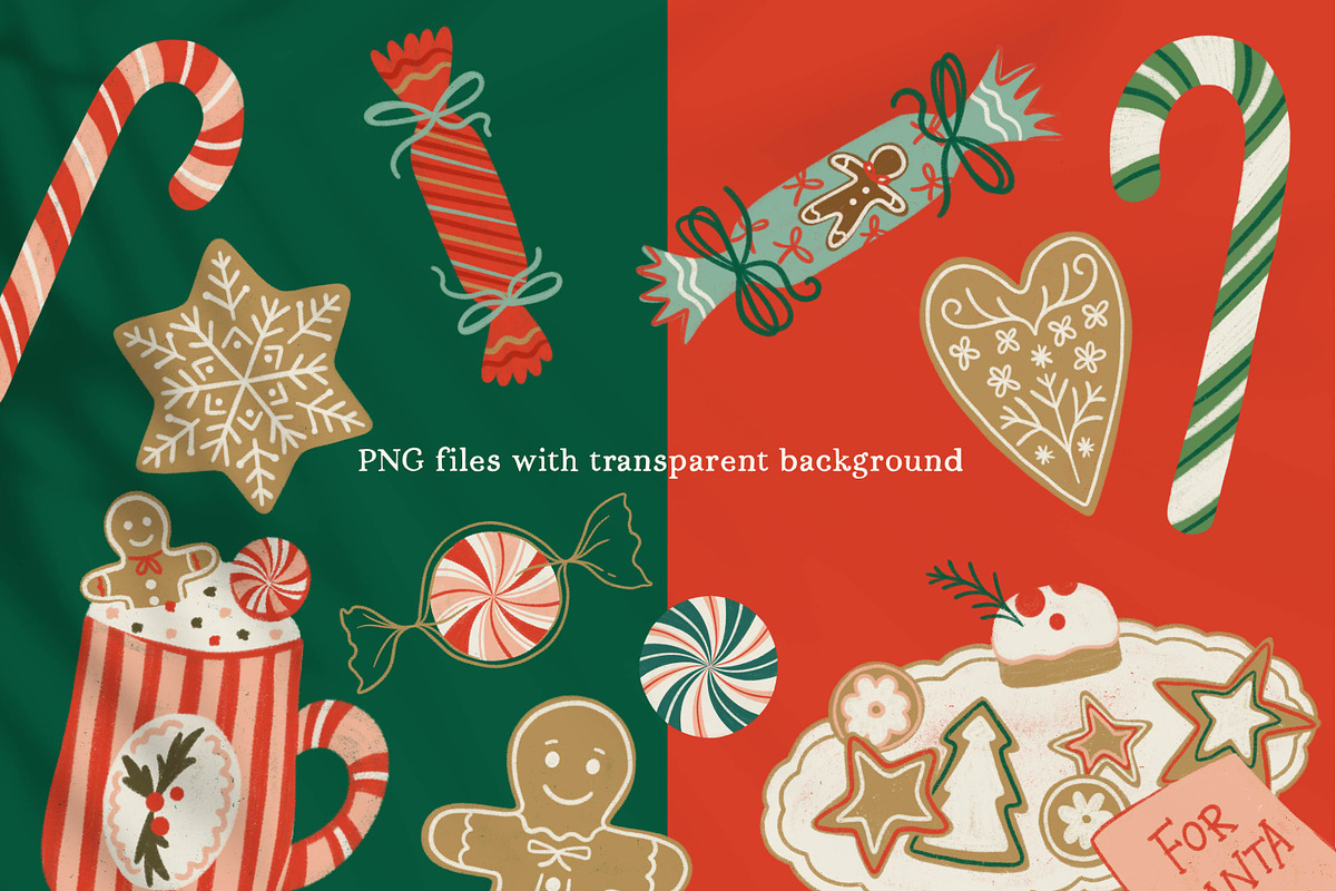 Christmas Treats, a Seasonal Illustration by IllustratorAnnie (Photo 2 of 9)