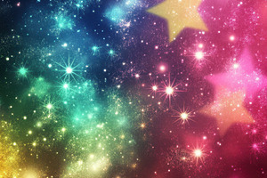 Sparkling starry night sky, a Photo by Beautiful things
