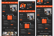 Personal Portfolio Landing Page, an UI Kit Template by SquidPixey (Thumbnail 5 of 5)