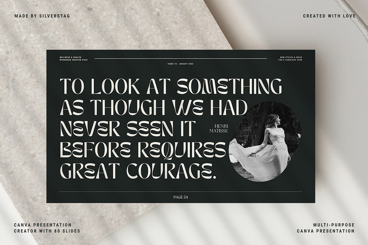 Fleur - Canva Presentation Creator, a Presentation Template by SilverStag Type Foundry (Photo 9 of 25)