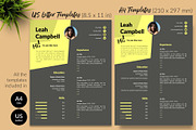 Modern Resume Design / CV - Leah, a Resume Template by Templates Design Co. (Thumbnail 8 of 17)