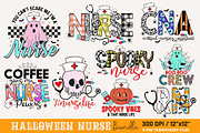 Halloween Nurse Sublimation Bundle, a Graphic by craftartstudio (Thumbnail 1 of 7)