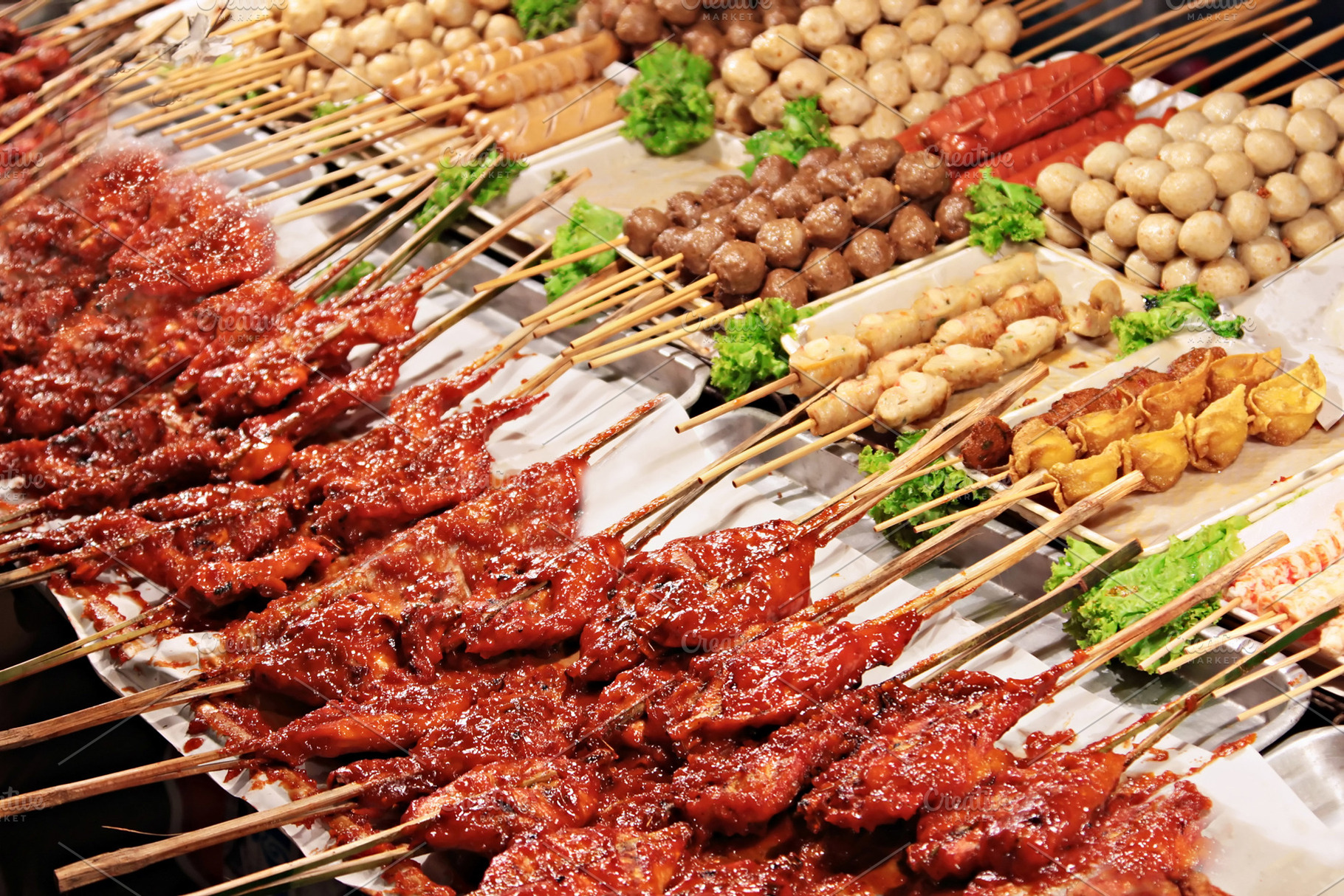 Thai street food, a Photo by saiko3p