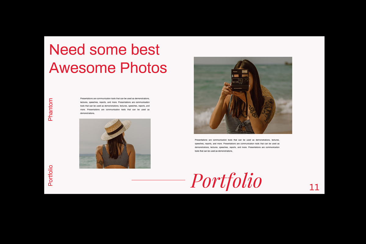 Phantom - Minimal Brand Powerpoint, a Presentation Template by Dirtytemp Studio (Photo 4 of 11)