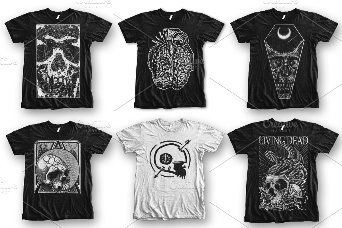 100 T-Shirt Designs Super Collection, an Animal Illustration by Design by sebrodbrick (Photo 13 of 35)