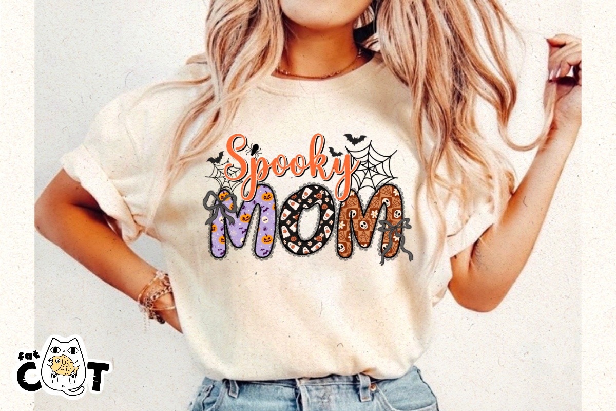 Spooky Mama & Grandma Halloween PNG, a Graphic by FatCat_Design (Photo 2 of 8)