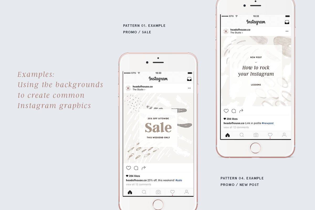 Instagram Pattern Backgrounds, a Pattern Graphic by Head of House (Photo 5 of 5)