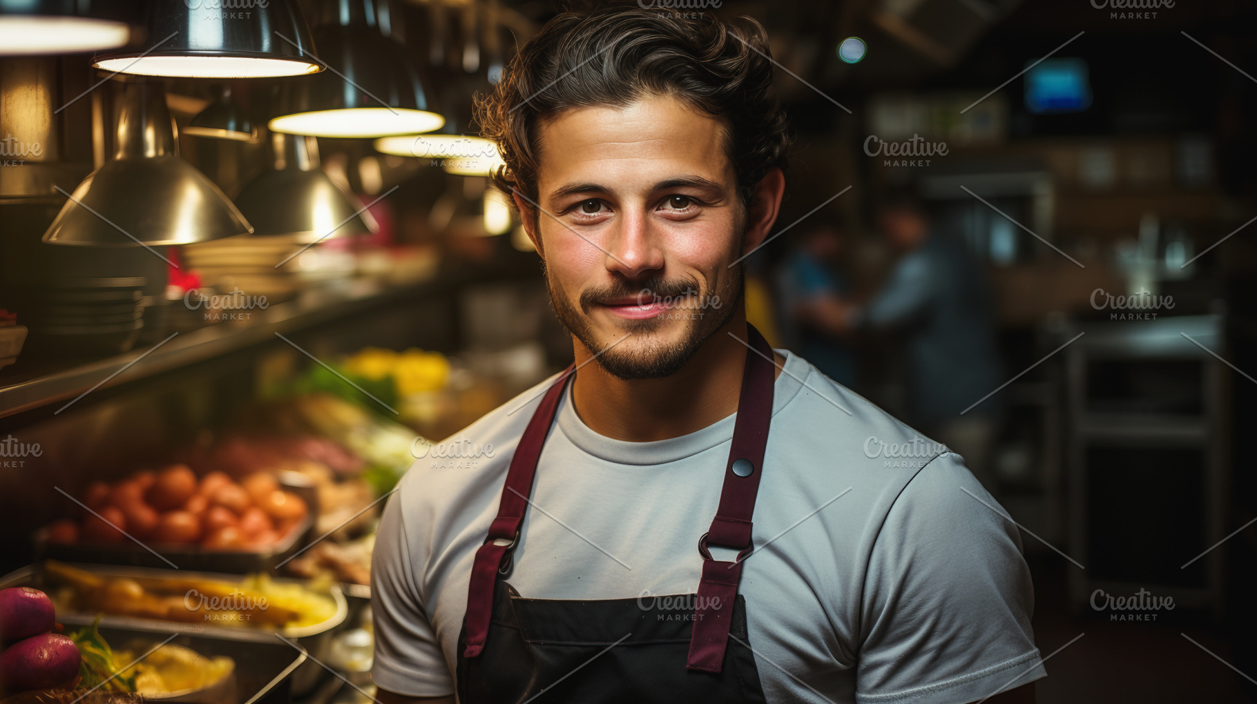 Commercial portrait of a chef de cui, a Person Photo by Perpis