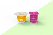 Yogurt Mockups - 9 Views, a Packaging Mockup by Illusiongraphic (Thumbnail 12 of 14)
