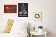 Retro Christmas Clipart & Graphics, a Seasonal Illustration by Paper Cherry (Thumbnail 14 of 21)