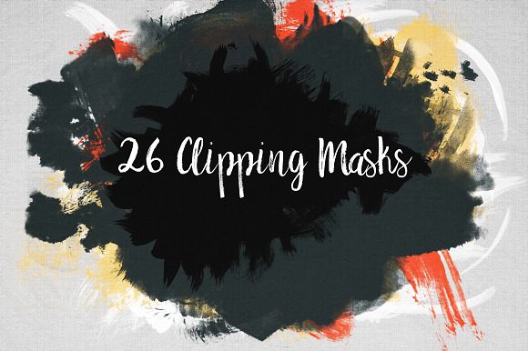 Clipping Mask Collection preview 8