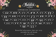 Antalea, a Script Font by IM Studio (Thumbnail 9 of 12)