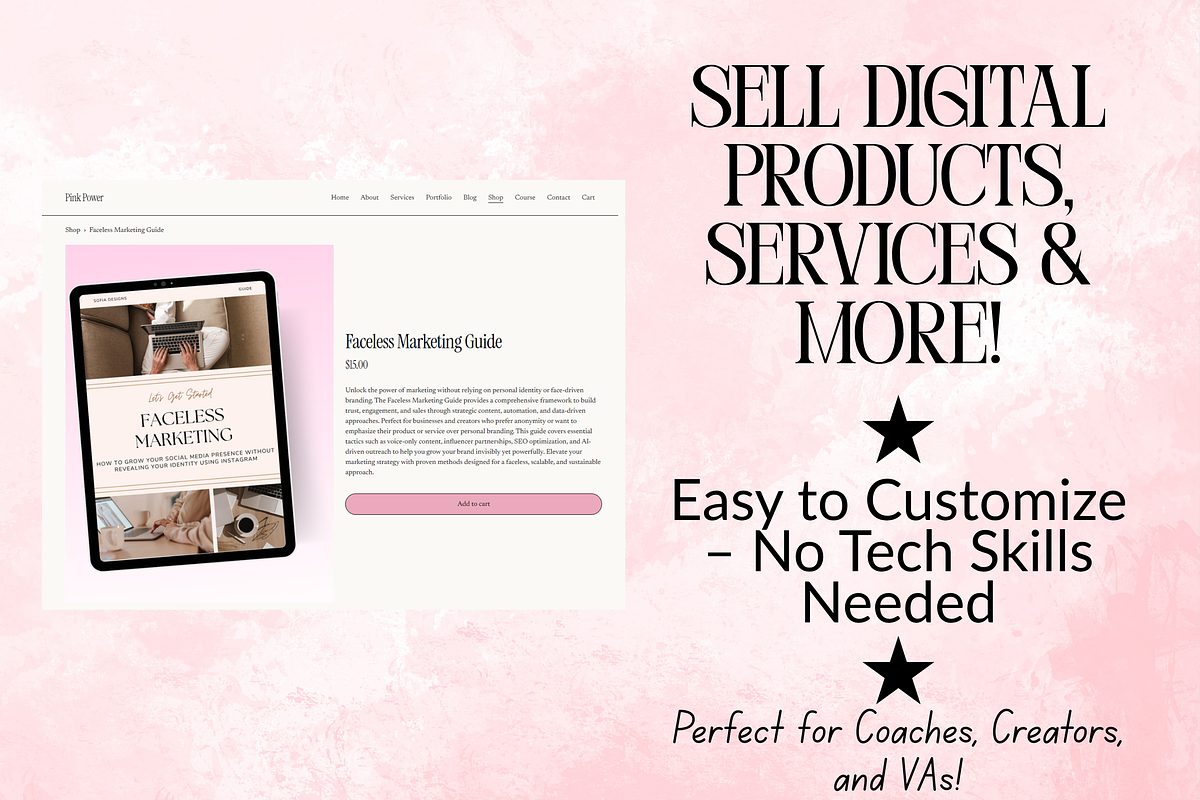 Squarespace Website for Coaches, a Squarespace Template by Sofia Designs (Photo 7 of 8)