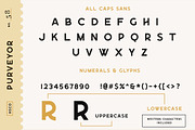 Purveyor - 8 Fonts Included, a Sans Serif Font by Hustle Supply Co. (Thumbnail 4 of 5)