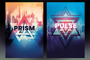 Prismatics - Geometric Poster Series, a Poster Template by styleWish (Thumbnail 4 of 8)