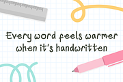 Sketzy – Handwriting Casual Font, a Handwritten Font by Huge Dream Studio (Thumbnail 2 of 8)