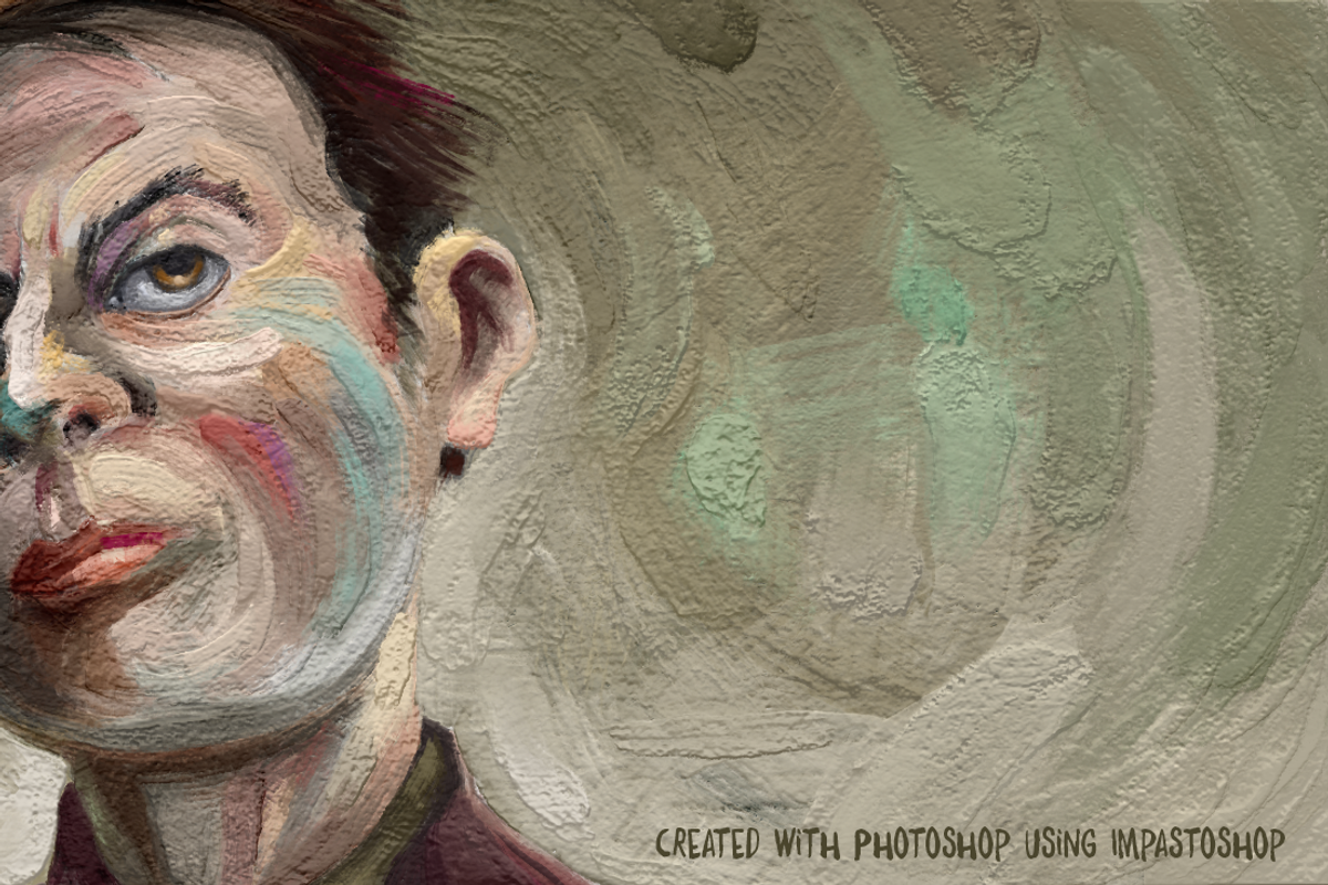 AD Impastoshop - Thick Paint Machine, a Plug-in Add-On by Alex Dukal (Photo 5 of 9)