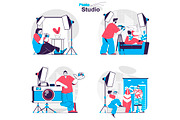 Flat Design Concept Illustrations, a Finance Illustration by alexdndz (Thumbnail 24 of 42)