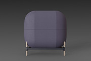 Big capsule chair sofa, a 3D by NojskaAksjon (Thumbnail 5 of 21)