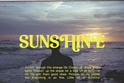Asteria - Retro Display Font, a Serif Font by RagamKata (Thumbnail 3 of 12)