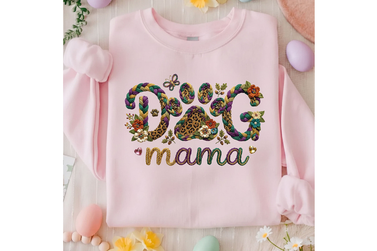 Yarn Leopard Dog Mama Png Dog Mom, an Illustration by Designking (Photo 2 of 6)