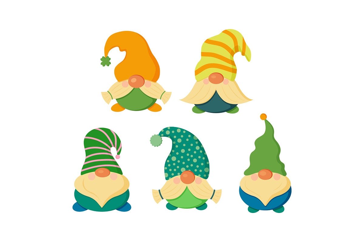 St. Patricks Day set design elements, a Seasonal Illustration by Idressart (Photo 4 of 11)