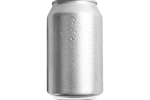 Blank aluminium soft drink can with, a Food & Drink Photo by BOOCYS