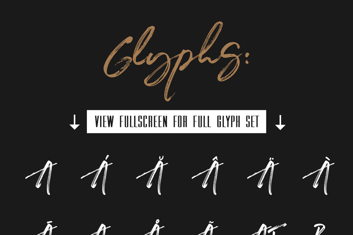 Youthful Dry Brush Script DUO preview 2