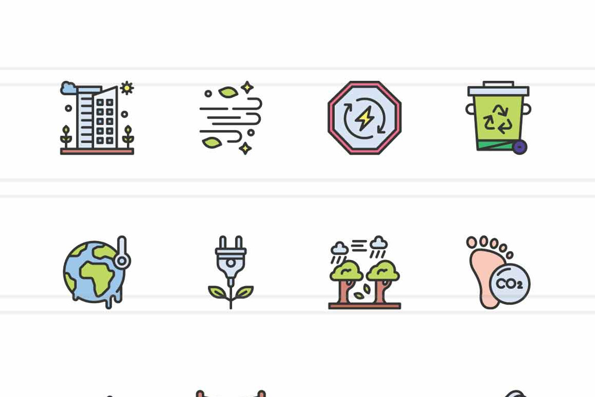 25 Climate Activism Icons, an Icon by IconBunny
