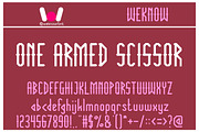 The Innocent army font, a Font by weknow (Thumbnail 2 of 5)