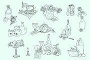 Ciao Bella Whimsical Wedding Doodles, a Graphic by SunnyAfternoons (Thumbnail 7 of 21)