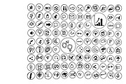 4657 Hand Drawn doodle elements, an Education Illustration by TKDoodle (Thumbnail 23 of 77)