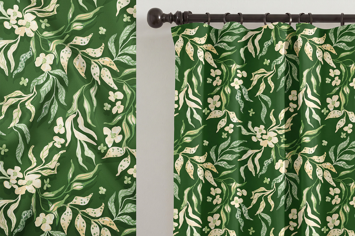 Spring Garden Botanicals Pattern, a Pattern Graphic by SirenaArt (Photo 17 of 18)
