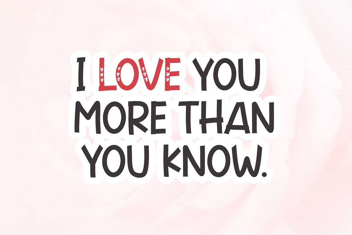 Right Love, a Handwritten Font by Letterafa Studio (Photo 2 of 7)