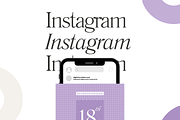 Lavender consistent Instagram Posts, a Social Media Template by digital.incubator.yum (Thumbnail 10 of 12)