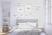 Interior Mockup, Bedroom Mockup, a Household Mockup by Designed By Gorovaya (Thumbnail 5 of 7)