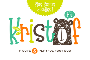 Kristof Font Duo Doodles!