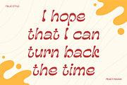 Peacy Rough, a Sans Serif Font by Craft Supply Co. (Thumbnail 2 of 8)