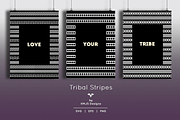 Tribal Patterns, a Pattern Graphic by HMJS Designs (Thumbnail 1 of 6)