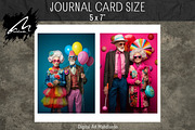 Sassy Old Couple Paper Pack, a Person Illustration by Digital Art Mahdiseño (Thumbnail 4 of 9)