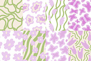 Y2K Wavy Patterns collection, a Pattern Graphic by Felizabeth Design (Thumbnail 6 of 13)