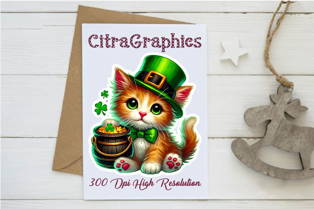 Saint Patrick's Animals Clipart, an Illustration by CitraGraphics (Photo 5 of 5)