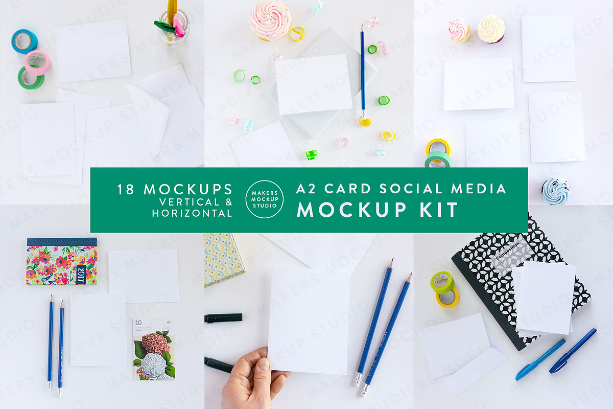 Card Mockup Instagram Bundle, a Product Mockup by Makers Mockup Studio (Photo 1 of 19)