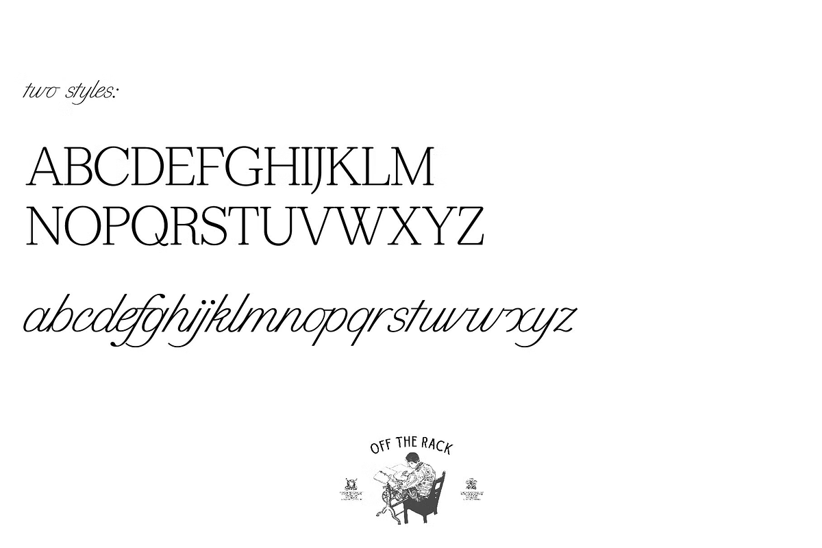 Estella | Display Typeface, a Serif Font by Off The Rack © (Photo 3 of 5)