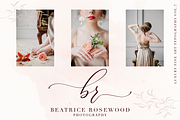 Floral Hearts-Luxury Script Font, a Handwritten Font by PeachCreme (Thumbnail 6 of 11)